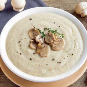 Supa crema de ciuperci